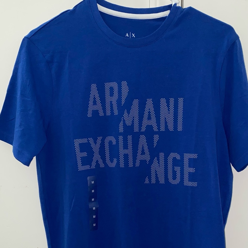 Armani Exchange Shirt, Medium, Blue